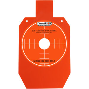 Champion Center Mass™ AR500 Steel Silhouette Targets Champion Center Mass™ AR500 Steel Silhouette Targets